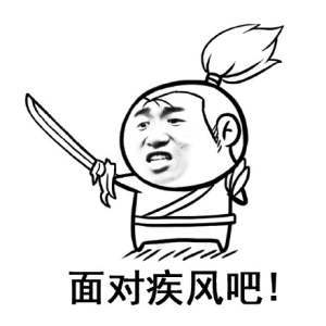 <b>面对疾风吧！表情包</b>